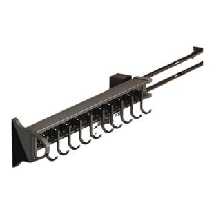 厨房橱柜侧装抽拉滑轨挂钩置物架勺子铲子多功能悬挂式锅铲收纳架