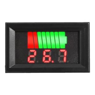 电动车电瓶电量显示器仪表精准电瓶车数显电压表防水锂电池显示表