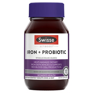 swisse补铁贫血女性孕妇补铁片气血不足专用补铁剂成人铁剂专卖店