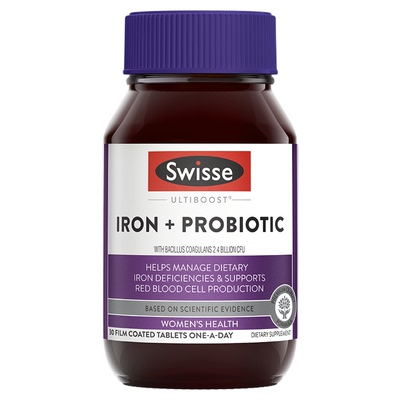 swisse补铁贫血女性孕妇补铁片气血不足专用补铁剂成人铁剂专卖店