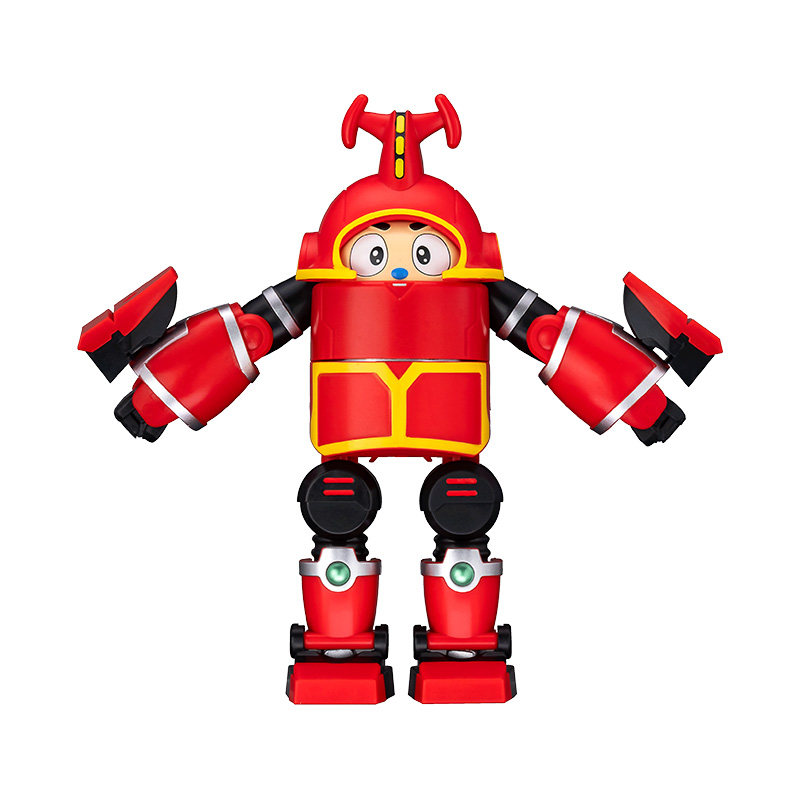 52TOYS铁甲小宝快速变形鲨鱼辣椒手办玩具卡布达变形摆件生日礼物