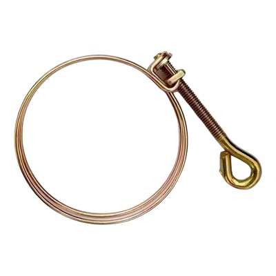 双铁丝镀锌抱箍水管卡抱箍2.5寸