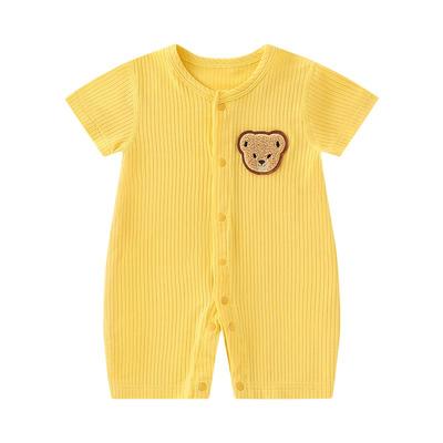 短袖宝宝空调服睡衣婴儿连体衣