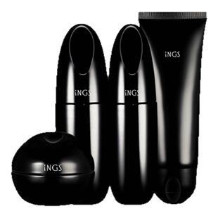 专柜INGS英树熬夜系列套装洁面水乳霜补水提亮肤色正品官方旗舰店