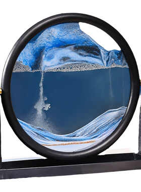 流沙画创意立体沙漏画