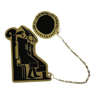 人文之宝鲁迅彷徨拉链黄铜书签迅哥儿周边创意文具礼物送同学老师