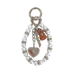 RecoPan魔女/原创设计珍珠猫咪时髦创意多功能挂件项链包包挂饰