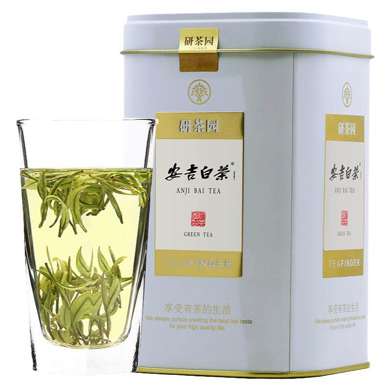 研茶园安吉白茶特级茶语80g新茶