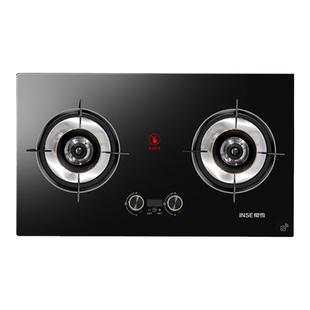 樱雪燃气灶Q2327双灶一级能效节能天燃气灶全进风定时家用双灶具