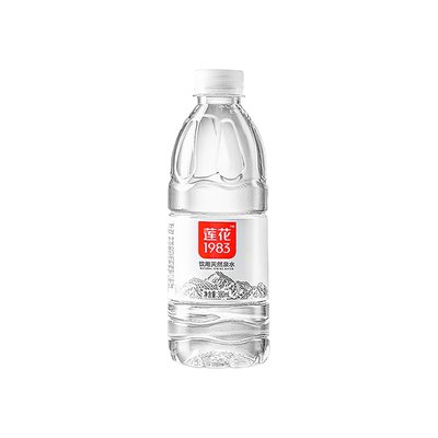 莲花1983天然饮用泉水380ml*12瓶