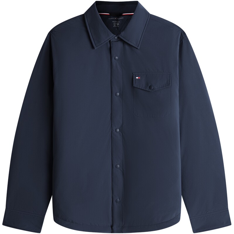Tommy男装轻薄90鹅绒翻领羽绒服