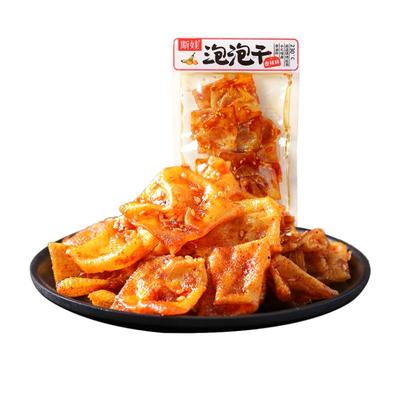 斯娃泡泡干豆皮平江辣条小包装