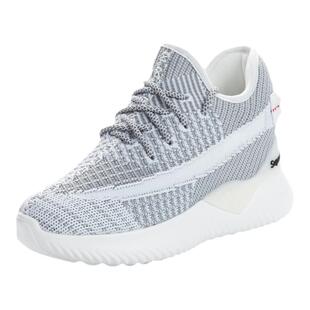 内增高小白鞋女单鞋春秋百搭2026新款椰子网面软底坡跟休闲运动鞋