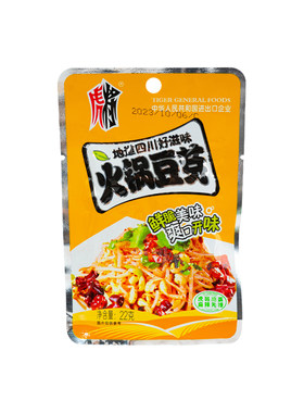 虎将火锅豆芽休闲开味零食下饭菜麻辣香辣榨菜咸菜酱腌菜小包零食