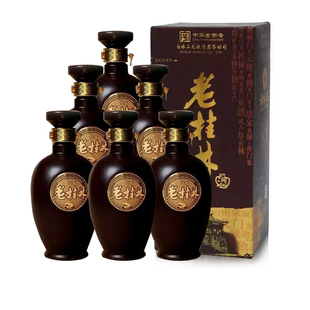 桂林三花酒45度8陈酿老桂林白酒整箱米香型500ml*6瓶春节年货送礼