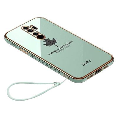 红米电镀壳枫叶手机壳