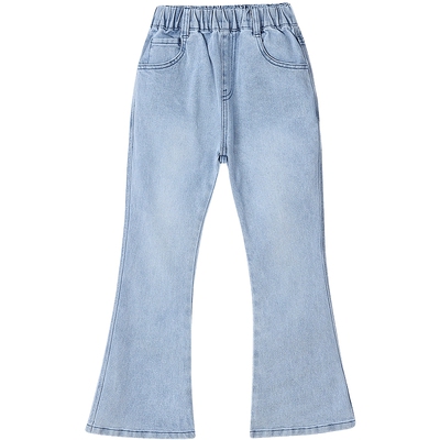 笛莎官方旗舰店女童牛仔裤