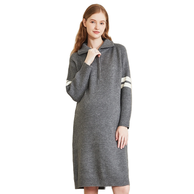 美国费雪秋冬孕妇装连衣裙套装