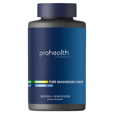 美国ProHealth纯牛磺酸镁160mg
