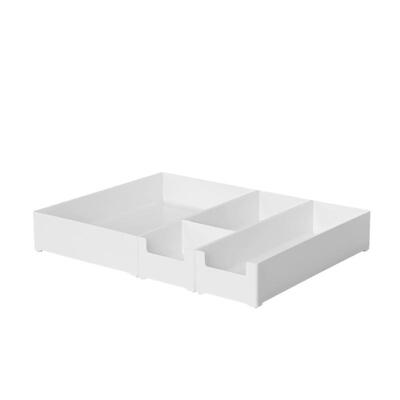 日式自由组合抽屉收纳隔板餐具盒