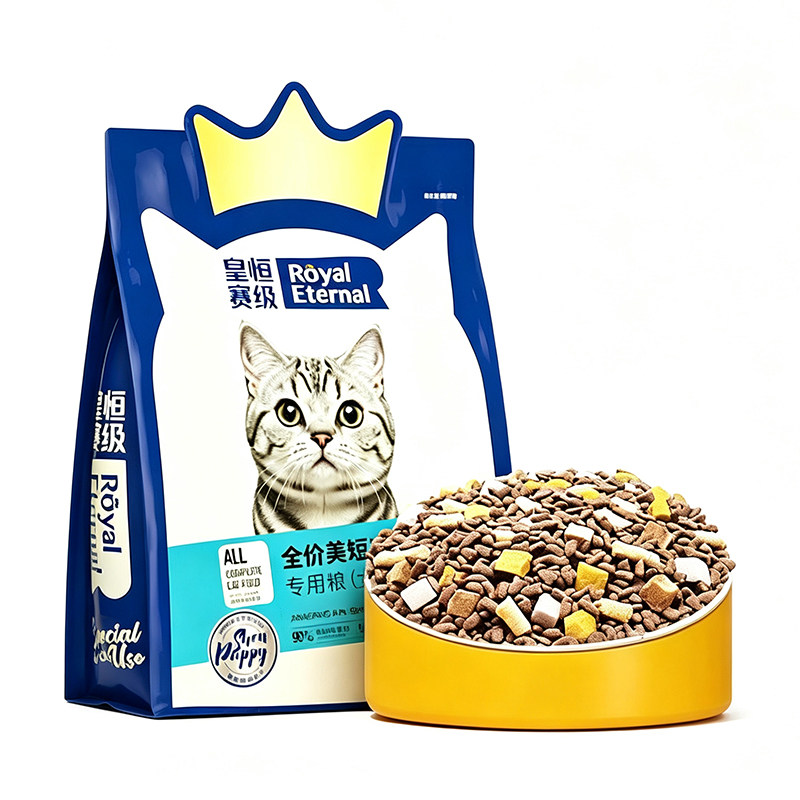 美短专用冻干猫粮虎斑猫宠物用品美国短毛猫成猫幼猫全阶段5斤装