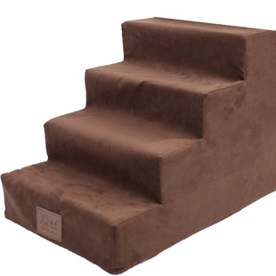 宠物爬床梯子楼梯狗狗飘窗爬高小猫犬台阶猫咪下上床边梯子阳台登