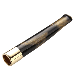 亿辉 海柳烟嘴 金丝柳 拉杆式金属循环过滤器烟嘴 粗细烟通用