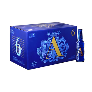 青岛啤酒奥古特A6小瓶258ml*24瓶13度拉格正宗一厂登州路56号产