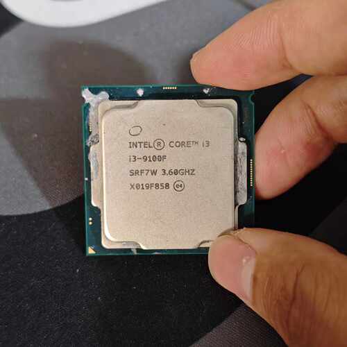 议价英特尔i3-9100F处理器 3.6GHz 拆机件维修