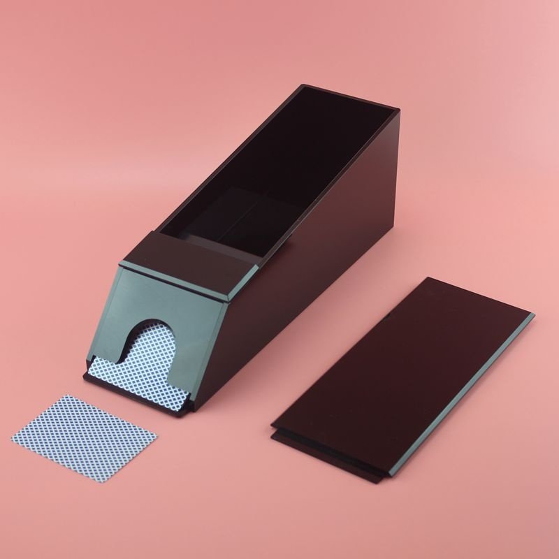 8副全黑色 德州扑克牌专用发牌器 高档发牌盒 带盖发牌机 百家乐