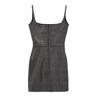 【季末折扣】MARC JACOBS/莫杰 DRESS MJ 吊带修身收腰短款连衣裙