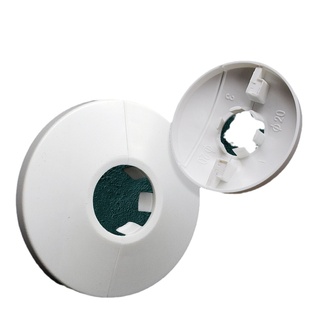 塑料管道孔加宽圆形遮挡美化水龙头暖气管装饰盖燃气管分体遮丑盖