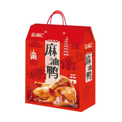 【产地直发】华英麻油鸭礼盒装