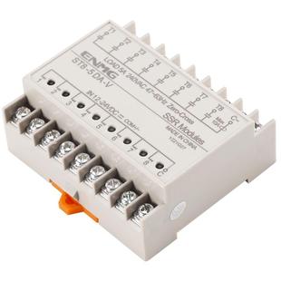 8路PLC放大板模块ST8P-5DD光耦隔离固态继电器模组24V直流控直流