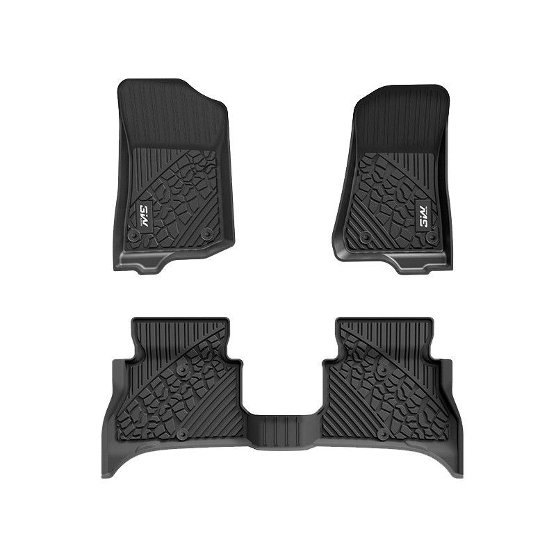 3W脚垫适用jeep吉普牧马人撒哈拉