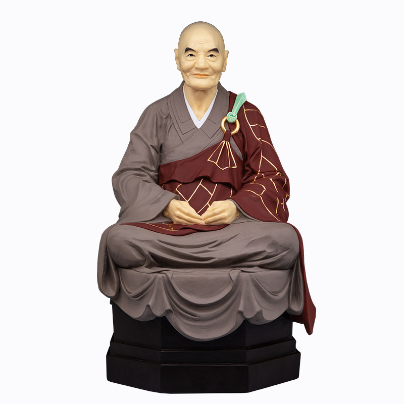汉白玉广钦法师弘一法师