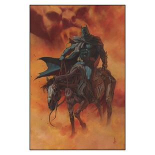 Batman 蝙蝠侠画师Riccardo Federici印刷版画家装收藏有框装饰画