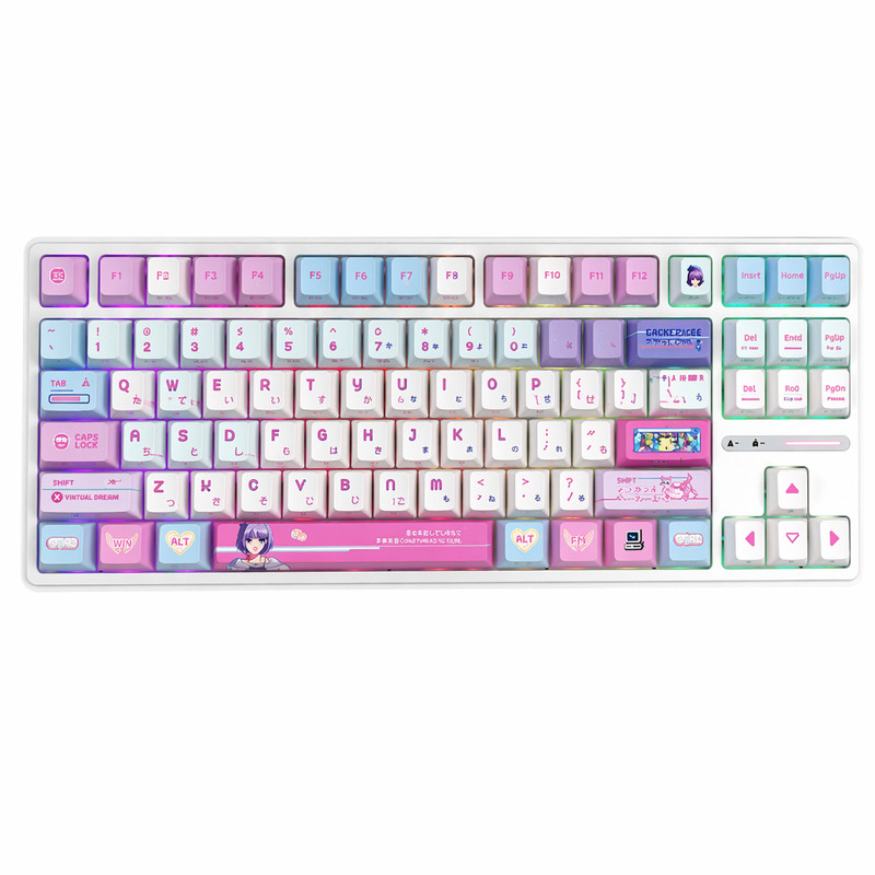RKR87PRO有线RGB客制化键盘