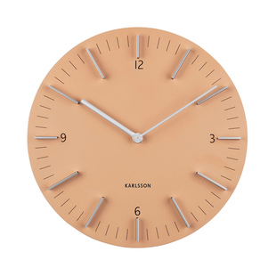 荷兰KARLSSON进口Detailed挂钟客厅北欧风格简约时尚卧室静音钟表