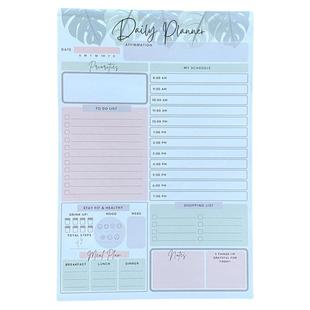 Daily planner拍纸本计划本便签本日程本外贸本日计划便签纸学习