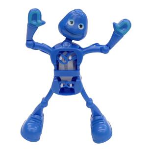 会跳舞的小人上链条发条劈叉机器人学生解压整蛊创意卡通小阿呆