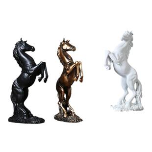 跨境欧式家居树脂腾空胜利马摆件客厅酒柜办公室橱窗桌面摆设装饰