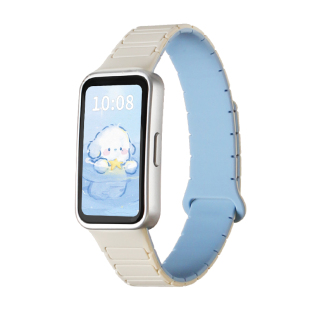 适用华为手环10表带新款9nfc秋冬8代手腕带硅胶磁吸智能运动7手表带荣耀电子手表band6pro女生高级感一体男款