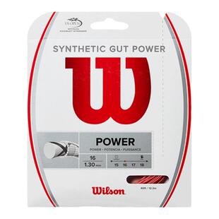 Wilson威尔胜官方网球拍线弹力耐打舒适力量型专业运动配件POWER