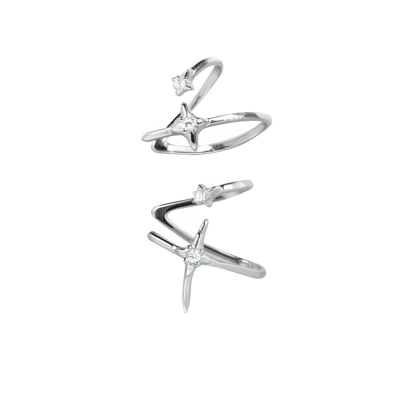 TIRAJewelry北极星轨耳夹