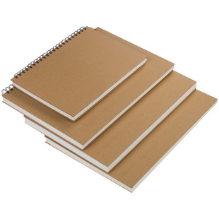 A4素描本美术生专用幼儿园小学生成长册纪念册8k绘画本手绘彩铅画本专业水彩本16K画画本素描纸8开速写本