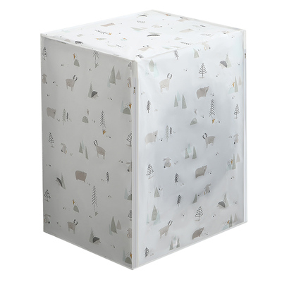 洗衣机罩防水防晒套滚筒波轮上开盖全自动式帘小天鹅海尔防尘盖布