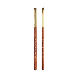 朗颜化妆刷赤漠二代CM214/215平斜头眼线刷黄狼尾毛极细眼部细节