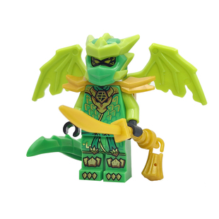 2026新款幻影忍者神龙形态主角团劳埃德凯杰双色注模国产积木人仔