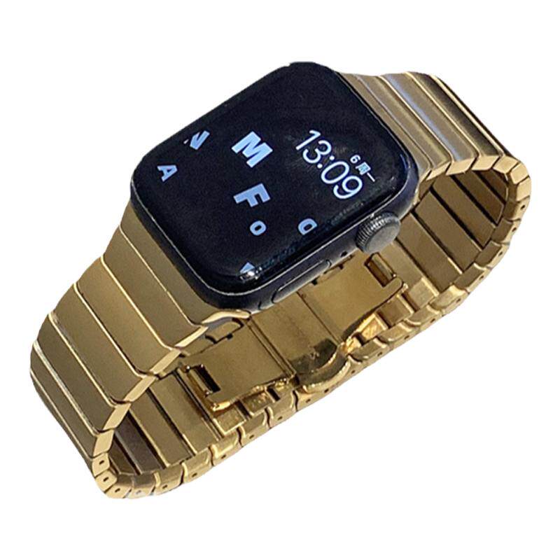 适用iwatch9苹果手表applewatch10表带米兰磁吸金属不锈钢链78SE